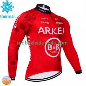 Radtrikot Winter Thermal Fleece Arkea Bb Hotels Excalibur 2024